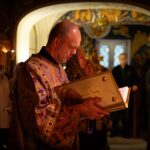 Богослужения праздника Крестовоздвижения совершены на петербургском подворье Коневского Рождество-Богородичного монастыря