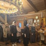 Владыка Варсонофий возглавил Всенощное бдение в храме Всех русских святых в поселке Сосново